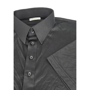 NWOT Collars and Co Dress The Original Dress Collar Polo Black Large